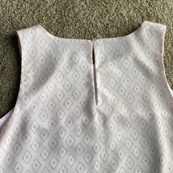 EUC Womens Loft Dress Size MP in pale pink color, sleeveless - Picture 6 of 8